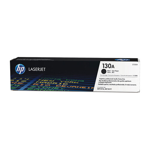 HP #130A Black Toner Cartridge - 1300 pages