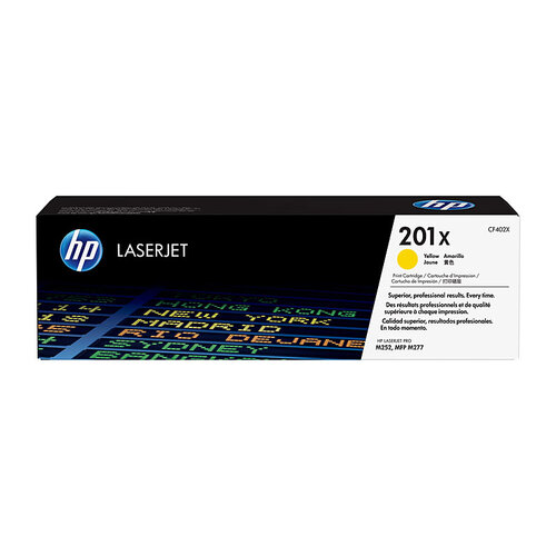 HP #201X Yellow Toner Cartridge - 2300 pages