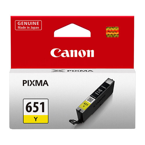 Canon CLI-651 Yellow Ink Cartridge - 344 A4 pages