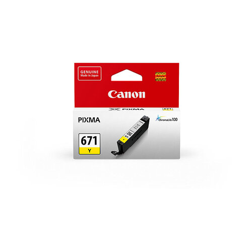 Canon CLI671 Yellow Ink Cartridge
