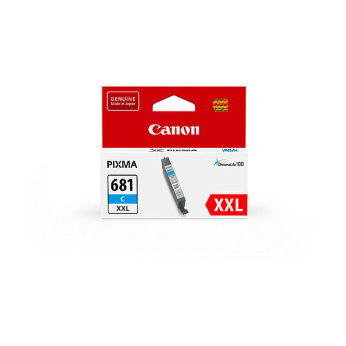 Canon CLI681XXL Cyan Ink Cartridge - 760 pages