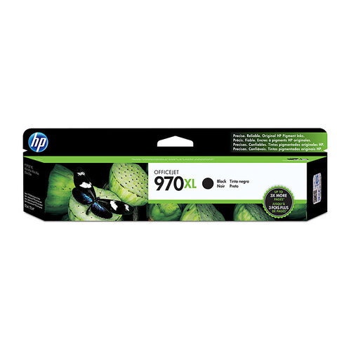 HP #970XL Black Ink Cartridge - 9200 pages