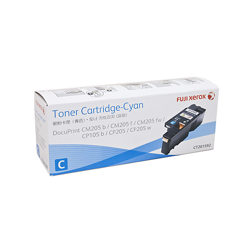 Xerox DocuPrint CT201592 Cyan Toner Cartridge - 1400 pages
