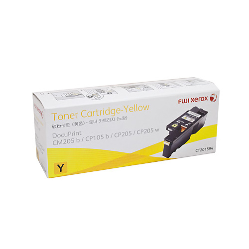 Xerox DocuPrint CT201594 Yellow Toner Cartridge - 1400 pages
