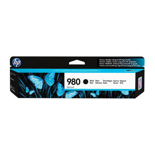 HP #980 Black Ink Cartridge - 10000 pages