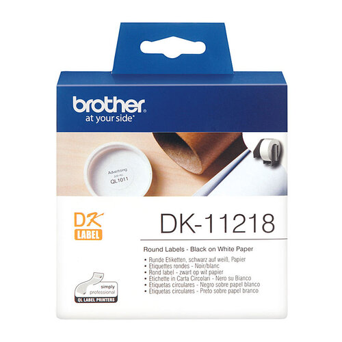 Brother DK11218 White Label - 1000 per roll