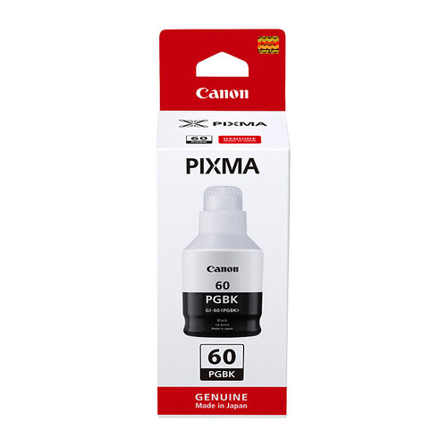 Canon GI60 Black Ink Bottle - 6000 pages
