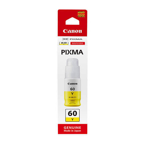 Canon GI60 Yellow Ink Bottle - 7700 pages