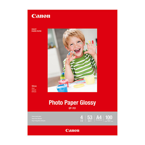 Canon A4 Glossy Photo Paper - 100 sheets