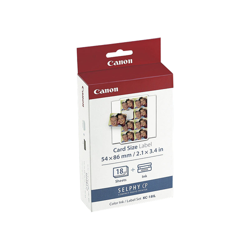 Canon KC18IL Ink & Label Pack 