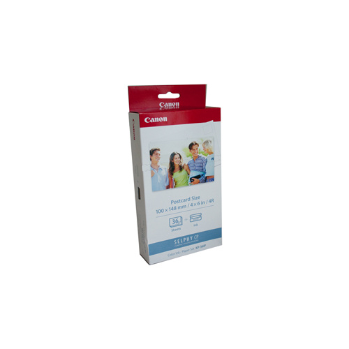 Canon KP36IP Ink & Paper - 36 Sheet Pack (6" x 4") - 36 sheets