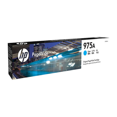 HP #975A Cyan Ink Cartridge - 3000 pages
