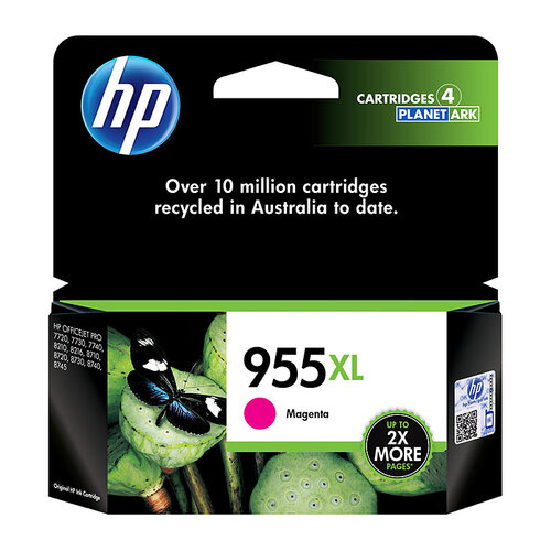 HP #955XL Magenta Ink Cartridge - 1600 pages