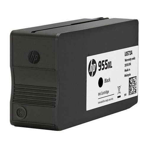 HP #955XL Black Ink Cartridge - 2000 pages