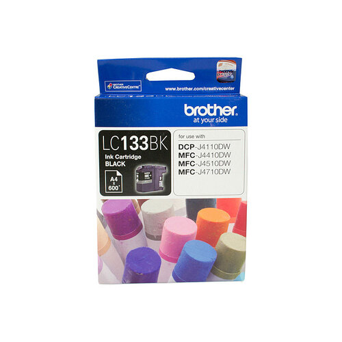 Brother LC-133 Black Ink Cartridge - up to 600 pages