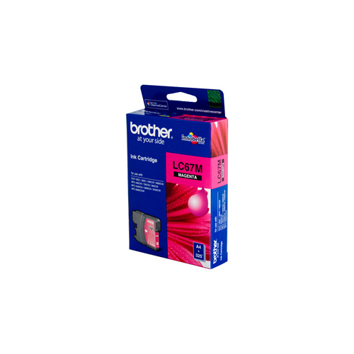 Brother LC-67M Magenta Ink Cartridge - 325 pages