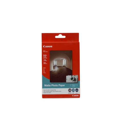 Canon Matte Photo Paper 6" x 4" 120 Sheets 170gsm