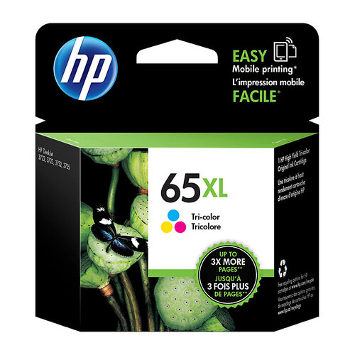 HP #65XL Tri Colour Ink N9K03AA - 300 pages