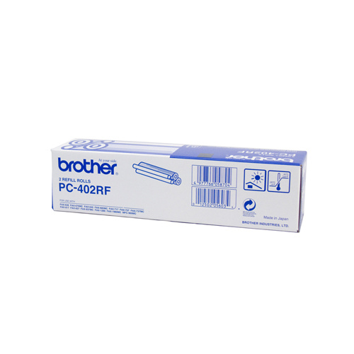 Brother PC-402 Print refill rolls x 2 - 144 pages