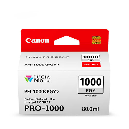 Canon PFI1000 Photo Grey Ink Cartridge