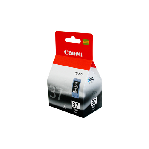 Canon PG-37 FINE Black Ink Cartridge - 219 pages