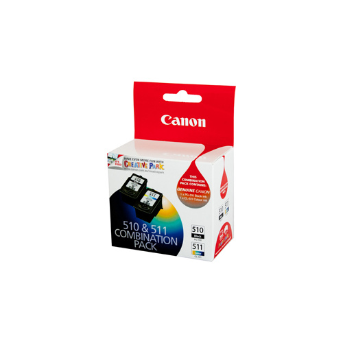 Canon PG-510 CL-511 Twin pack - Black 220 pages Colour 244 pages