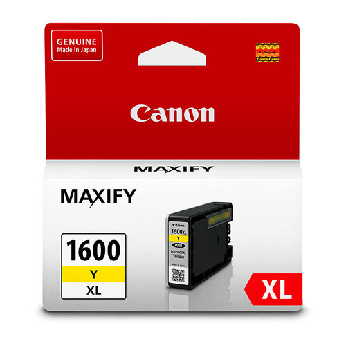 Canon PGI1600XL Yellow Ink Tank - 900 pages