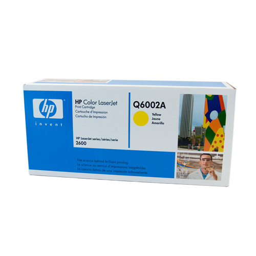 HP #124A Yellow Toner Cartridge - 2000 pages 