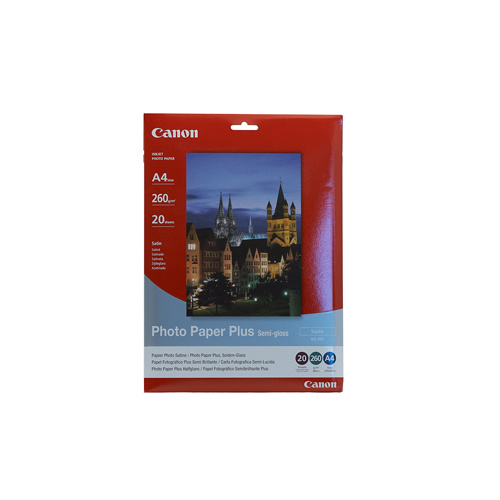 Canon Semi Gloss Photo Paper A4 20 Sheets 260gsm