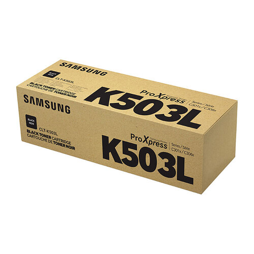 Samsung CLTK503L Black Toner Cartridge - 8000 pages