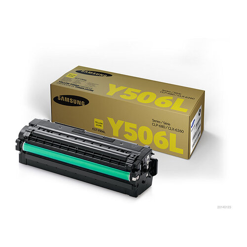 Samsung CLP680 / CLX6260 Yellow Toner Cartridge - 3500 pages