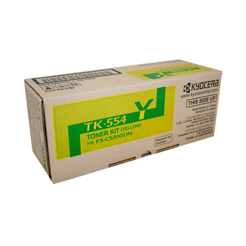 Kyocera FS-C5200DN Yellow Toner Cartridge - 6000 pages