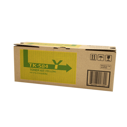 Kyocera FS-C5150DN Yellow Toner Cartridge - 2800 pages