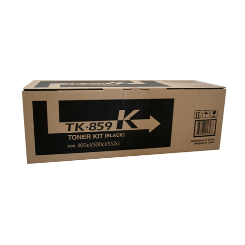 Kyocera TK859 Black Toner Cartridge - 25000 pages