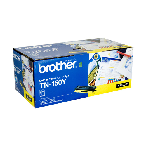 Brother TN150 YellowToner Cartridge - 1500 pages