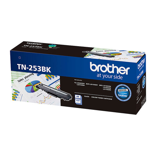Brother TN253 Black Toner Cartridge - 2500 pages