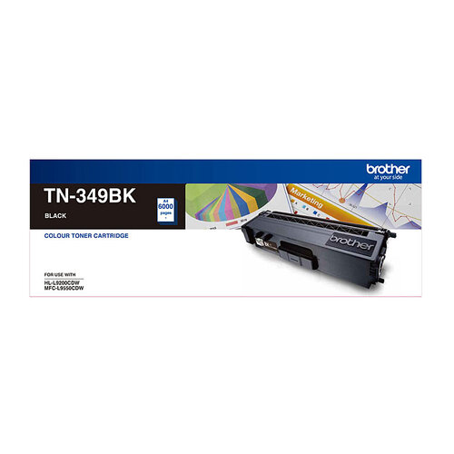 Brother TN-349 Black Toner Cartridge - 6000 pages