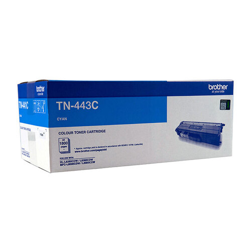 Brother TN443 Cyan Toner Cartridge - 4000 pages