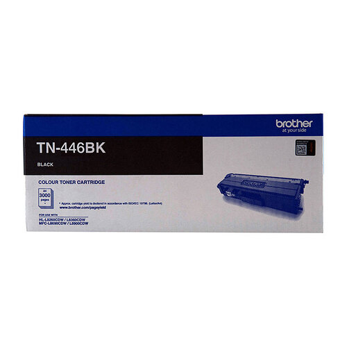 Brother TN446 Black Toner Cartridge - 6500 pages