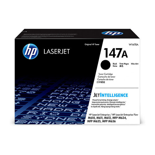 HP #147A Black Toner W1470A - 10500 pages