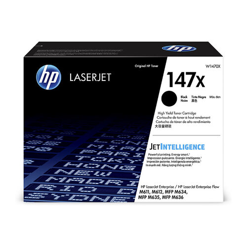 HP #147X Black Toner W1470X - 25200 pages