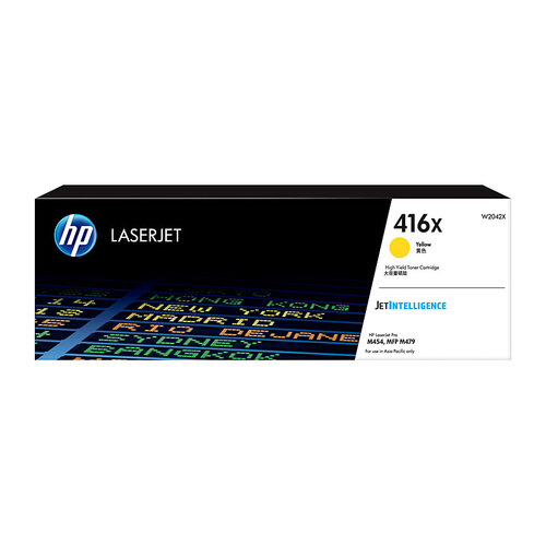 HP #416X Yellow Toner W2042X - 6000 pages