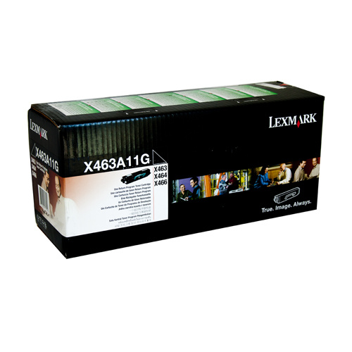 Lexmark X463A11G Prebate Toner - 3500 pages
