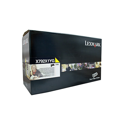 Lexmark X792X1YG HY Pre Yellow Cartridge - 20000 pages